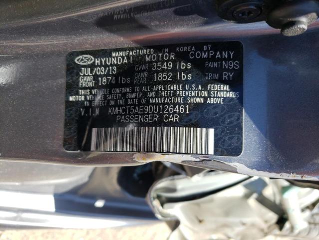 Photo 12 VIN: KMHCT5AE9DU126461 - HYUNDAI ACCENT GLS 