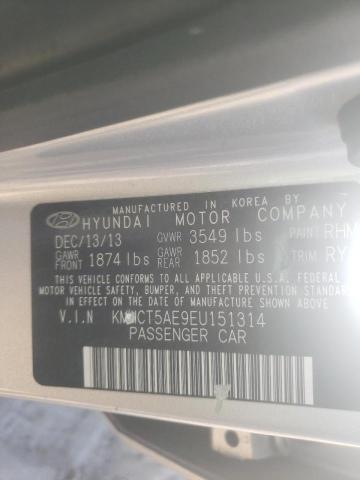 Photo 9 VIN: KMHCT5AE9EU151314 - HYUNDAI ACCENT GLS 