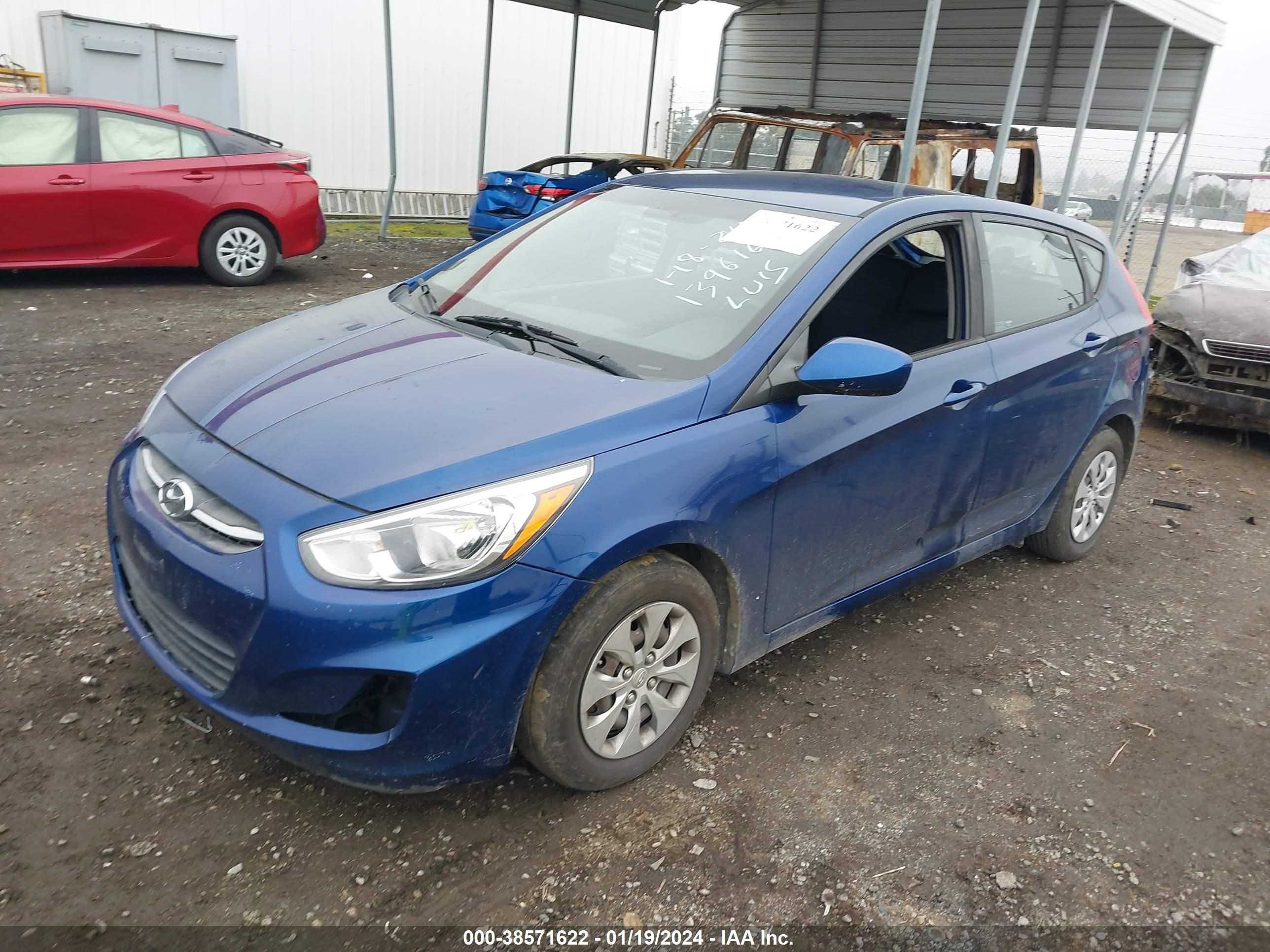 Photo 1 VIN: KMHCT5AE9GU274971 - HYUNDAI ACCENT 