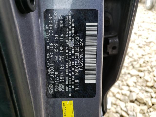 Photo 12 VIN: KMHCT5AE9HU312636 - HYUNDAI ACCENT SE 