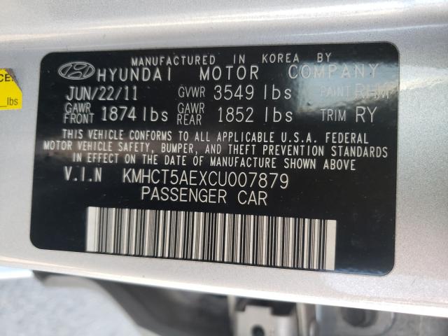 Photo 9 VIN: KMHCT5AEXCU007879 - HYUNDAI ACCENT GLS 