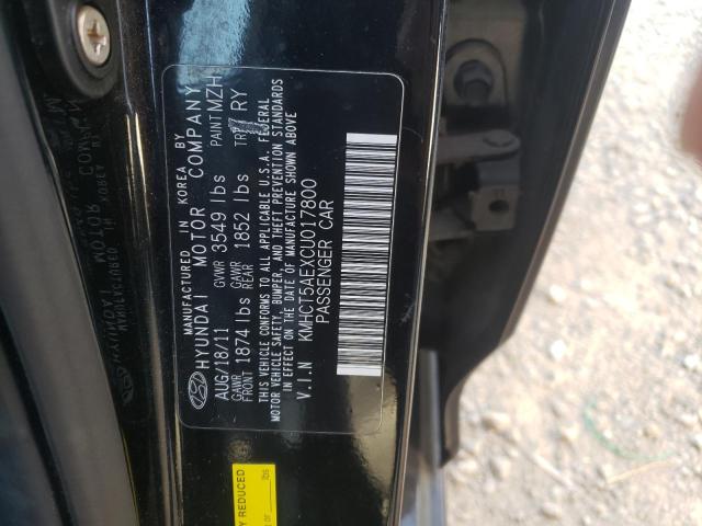 Photo 11 VIN: KMHCT5AEXCU017800 - HYUNDAI ACCENT 