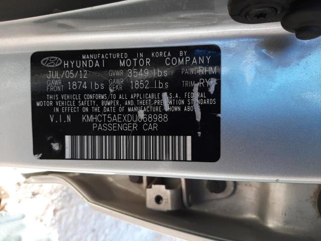 Photo 11 VIN: KMHCT5AEXDU068988 - HYUNDAI ACCENT GLS 