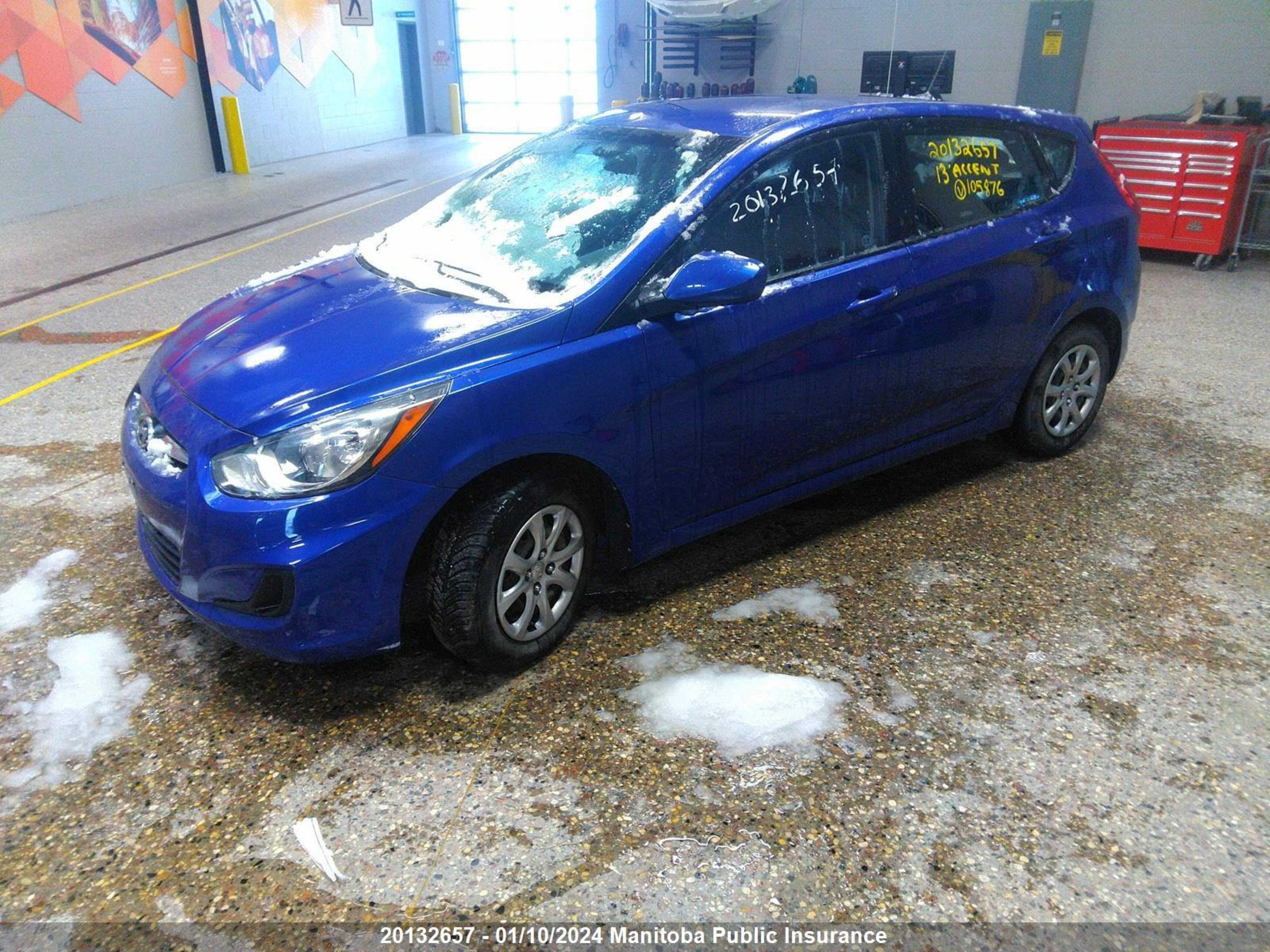 Photo 1 VIN: KMHCT5AEXDU105876 - HYUNDAI ACCENT 