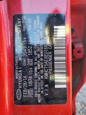 Photo 11 VIN: KMHCT5AEXEU166114 - HYUNDAI ACCENT 