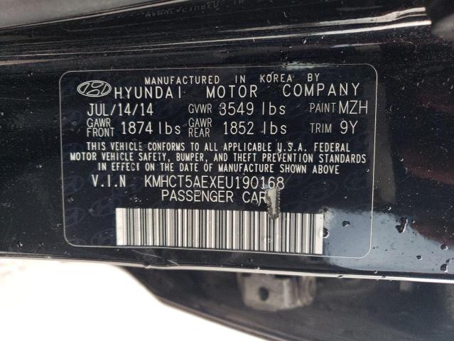 Photo 11 VIN: KMHCT5AEXEU190168 - HYUNDAI ACCENT GLS 