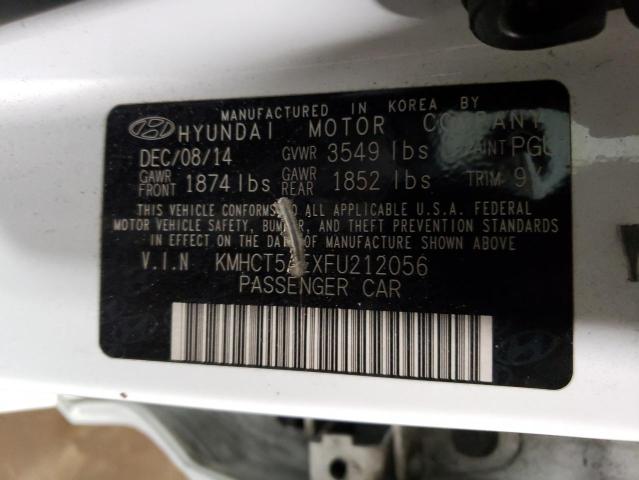 Photo 9 VIN: KMHCT5AEXFU212056 - HYUNDAI ACCENT GS 