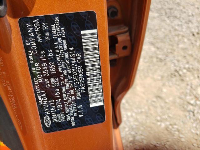 Photo 11 VIN: KMHCT5AEXGU244314 - HYUNDAI ACCENT SE 