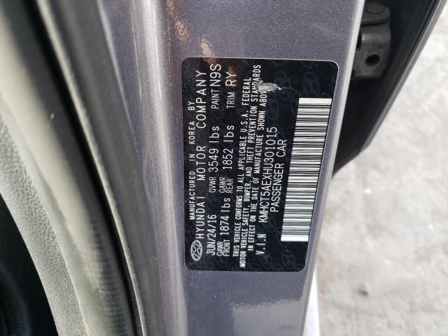 Photo 11 VIN: KMHCT5AEXHU301015 - HYUNDAI ACCENT 