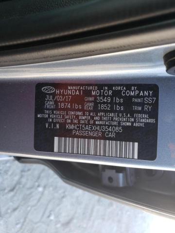 Photo 9 VIN: KMHCT5AEXHU354085 - HYUNDAI ACCENT SE 