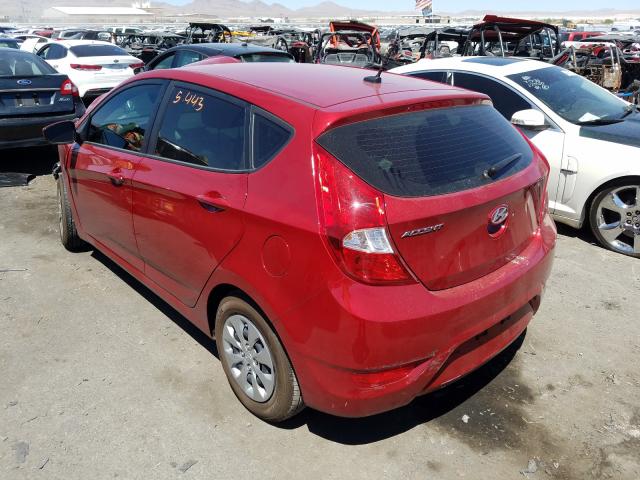 Photo 2 VIN: KMHCT5AEXHU362798 - HYUNDAI ACCENT SE 