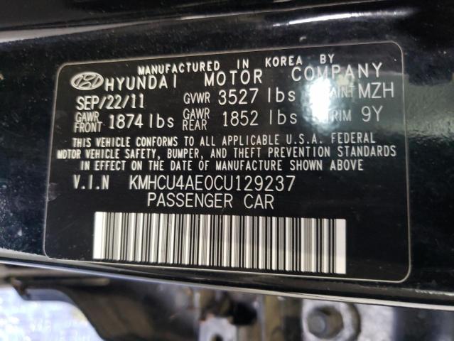 Photo 11 VIN: KMHCU4AE0CU129237 - HYUNDAI ACCENT 