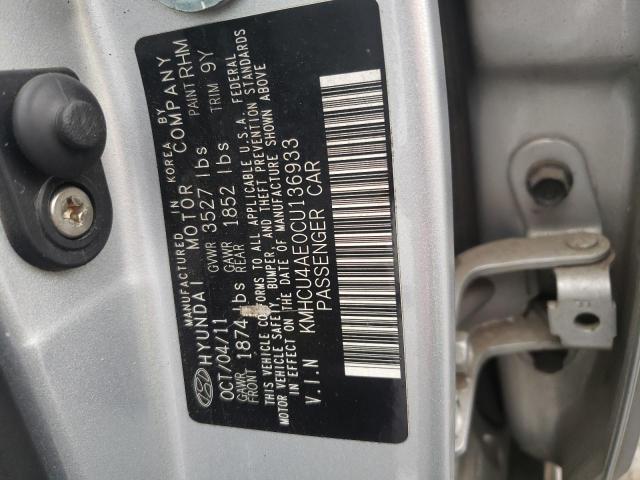 Photo 9 VIN: KMHCU4AE0CU136933 - HYUNDAI ACCENT GLS 