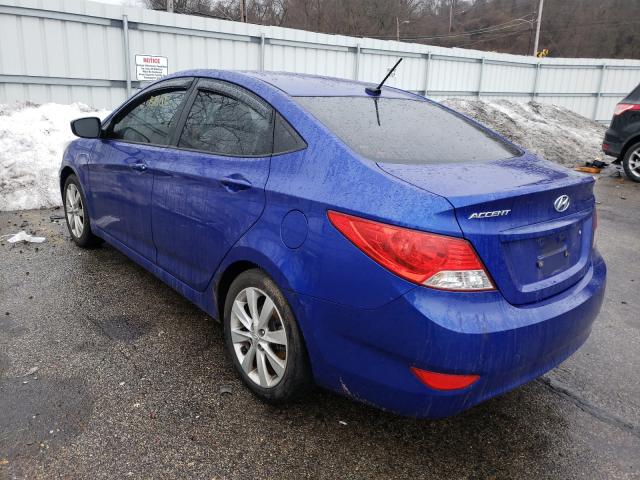 Photo 2 VIN: KMHCU4AE0CU184125 - HYUNDAI ACCENT GLS 