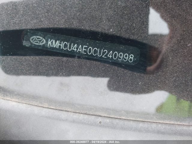 Photo 8 VIN: KMHCU4AE0CU240998 - HYUNDAI ACCENT 