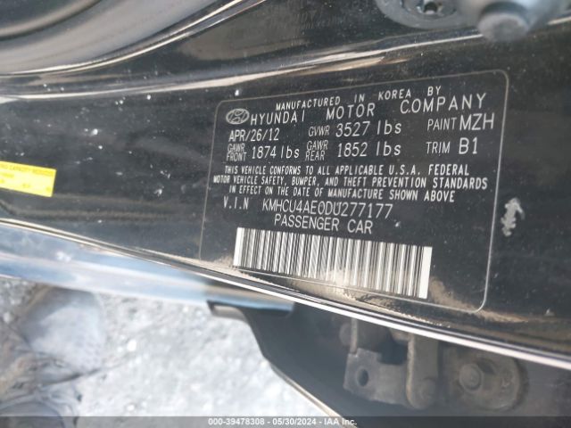 Photo 8 VIN: KMHCU4AE0DU277177 - HYUNDAI ACCENT 