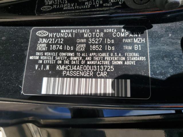 Photo 11 VIN: KMHCU4AE0DU313725 - HYUNDAI ACCENT GLS 