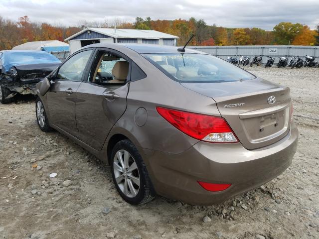 Photo 2 VIN: KMHCU4AE0DU322165 - HYUNDAI ACCENT GLS 