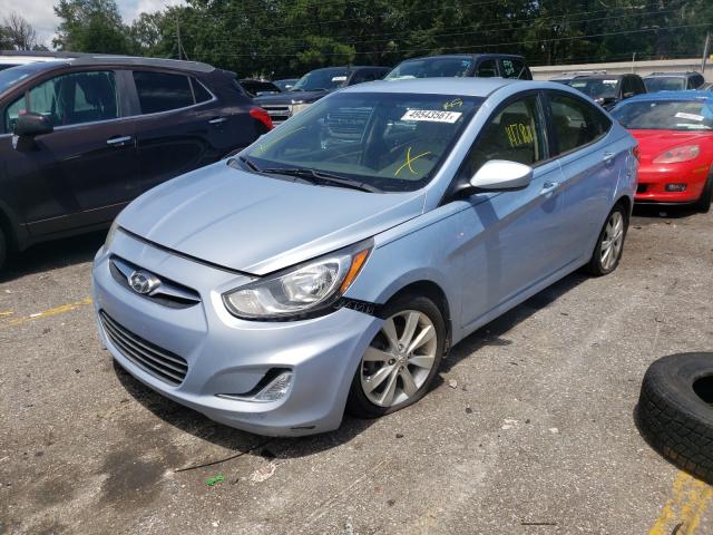 Photo 1 VIN: KMHCU4AE0DU374895 - HYUNDAI ACCENT GLS 