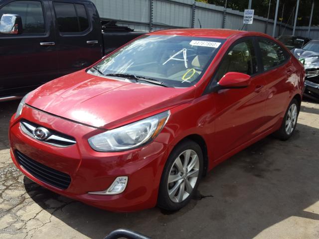 Photo 1 VIN: KMHCU4AE0DU433878 - HYUNDAI ACCENT GLS 