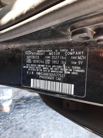 Photo 9 VIN: KMHCU4AE0DU577527 - HYUNDAI ACCENT GLS 