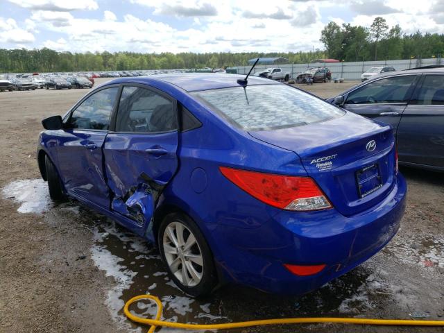 Photo 2 VIN: KMHCU4AE1DU394315 - HYUNDAI ACCENT GLS 