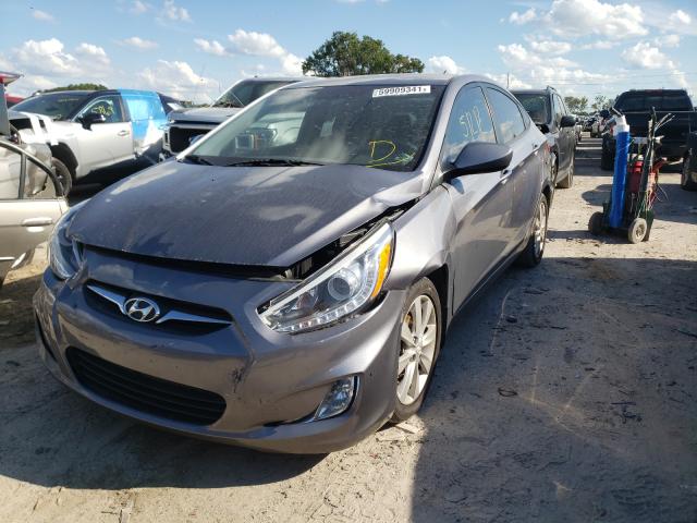 Photo 1 VIN: KMHCU4AE1EU736296 - HYUNDAI ACCENT GLS 