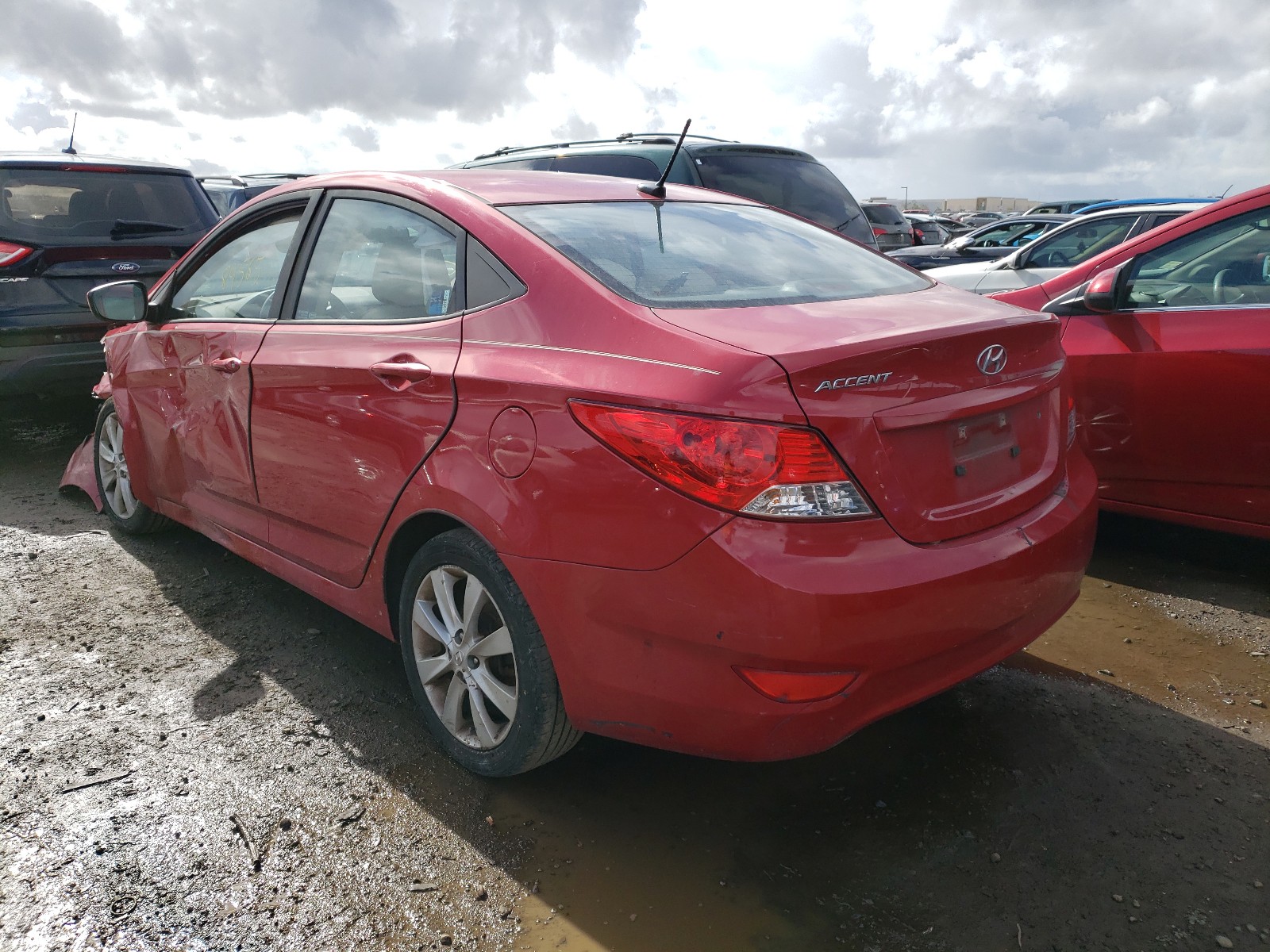 Photo 2 VIN: KMHCU4AE3CU164063 - HYUNDAI ACCENT GLS 