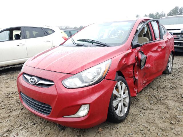 Photo 1 VIN: KMHCU4AE3CU268987 - HYUNDAI ACCENT GLS 