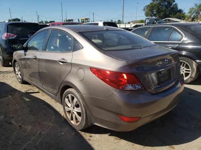 Photo 2 VIN: KMHCU4AE3DU341938 - HYUNDAI ACCENT GLS 