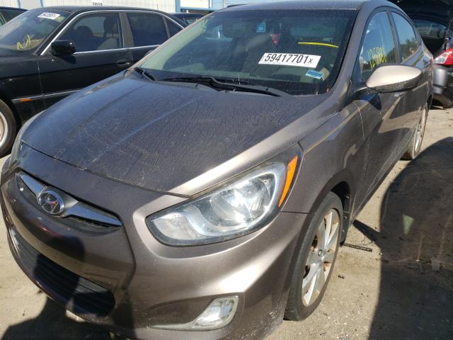 Photo 8 VIN: KMHCU4AE3DU341938 - HYUNDAI ACCENT GLS 