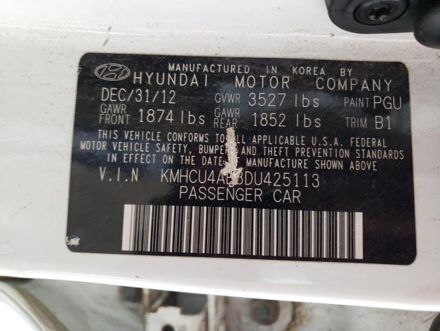 Photo 11 VIN: KMHCU4AE3DU425113 - HYUNDAI ACCENT 