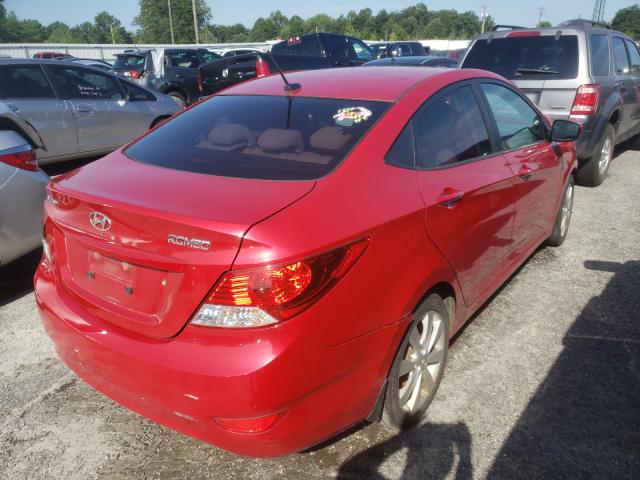 Photo 3 VIN: KMHCU4AE3EU608819 - HYUNDAI ACCENT GLS 