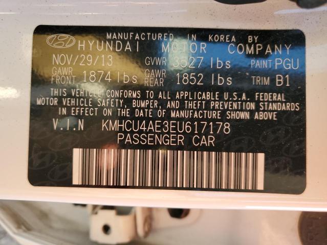 Photo 12 VIN: KMHCU4AE3EU617178 - HYUNDAI ACCENT 