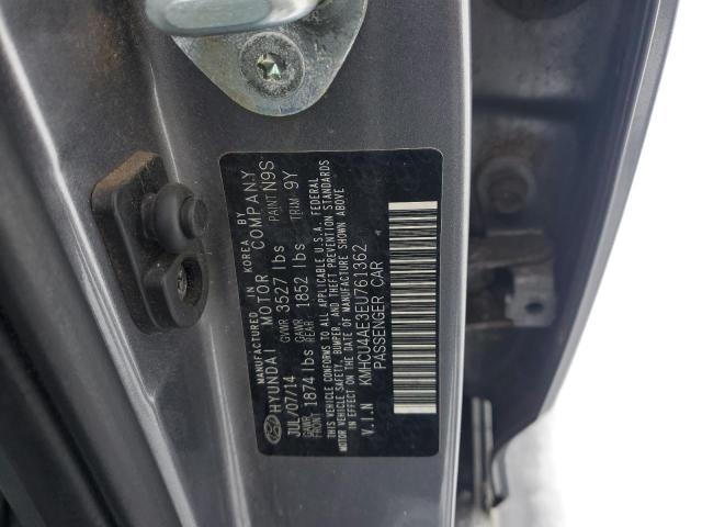 Photo 11 VIN: KMHCU4AE3EU761362 - HYUNDAI ACCENT GLS 