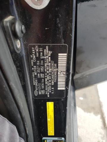 Photo 11 VIN: KMHCU4AE4CU060407 - HYUNDAI ACCENT 