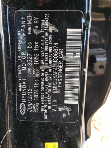 Photo 11 VIN: KMHCU4AE4DU306874 - HYUNDAI ACCENT GLS 