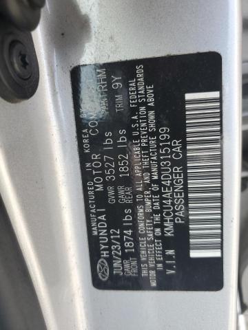 Photo 11 VIN: KMHCU4AE4DU315199 - HYUNDAI ACCENT GLS 