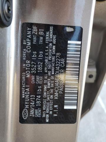 Photo 11 VIN: KMHCU4AE4DU432278 - HYUNDAI ACCENT 