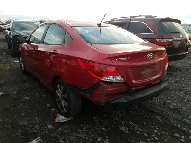 Photo 2 VIN: KMHCU4AE4DU435732 - HYUNDAI ACCENT GLS 