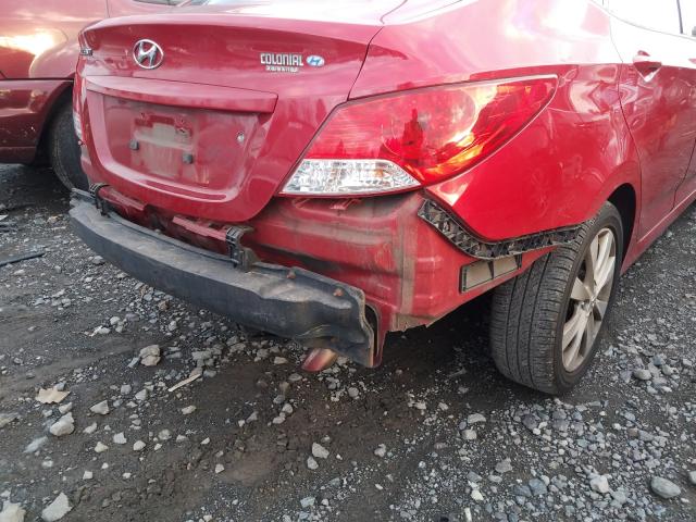 Photo 8 VIN: KMHCU4AE4DU435732 - HYUNDAI ACCENT GLS 