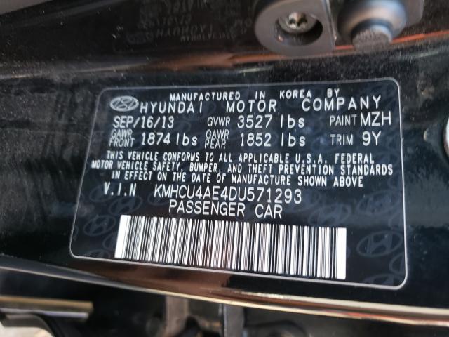 Photo 9 VIN: KMHCU4AE4DU571293 - HYUNDAI ACCENT GLS 