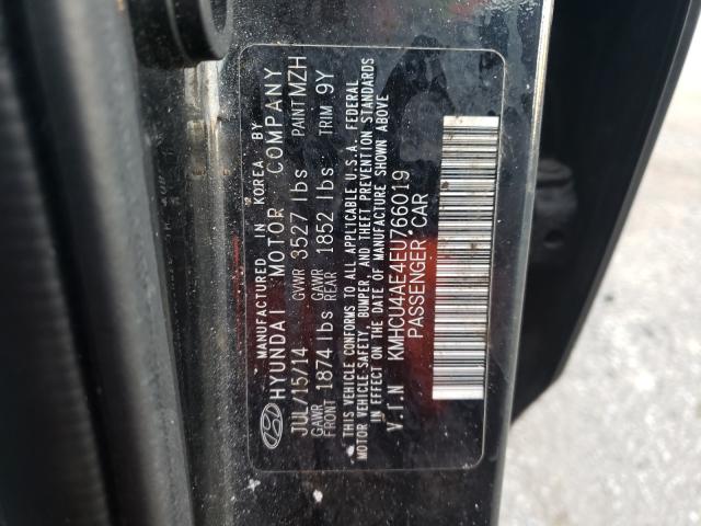 Photo 9 VIN: KMHCU4AE4EU766019 - HYUNDAI ACCENT GLS 