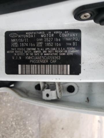 Photo 9 VIN: KMHCU4AE5CU059363 - HYUNDAI ACCENT GLS 