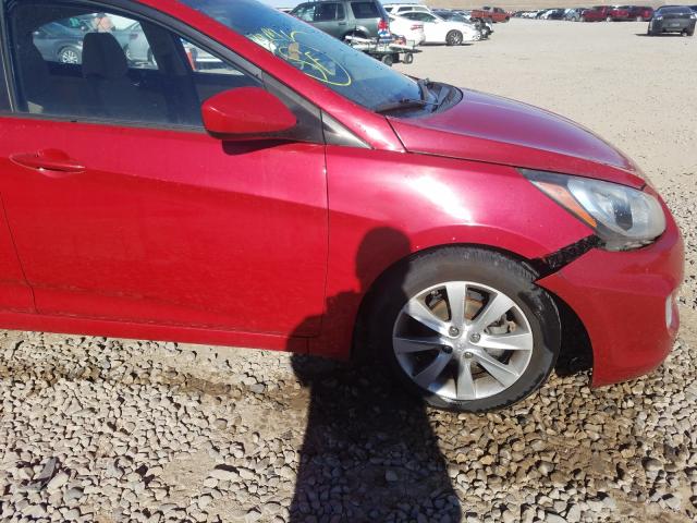 Photo 8 VIN: KMHCU4AE5CU077121 - HYUNDAI ACCENT GLS 