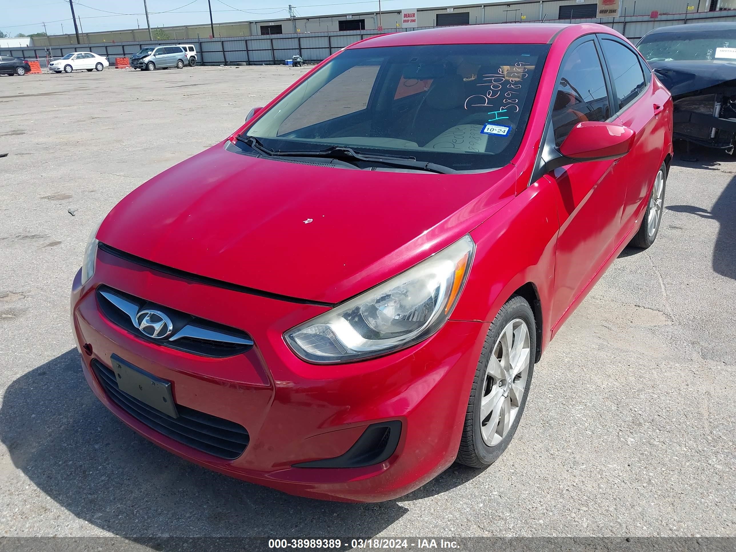 Photo 1 VIN: KMHCU4AE5CU087339 - HYUNDAI ACCENT 