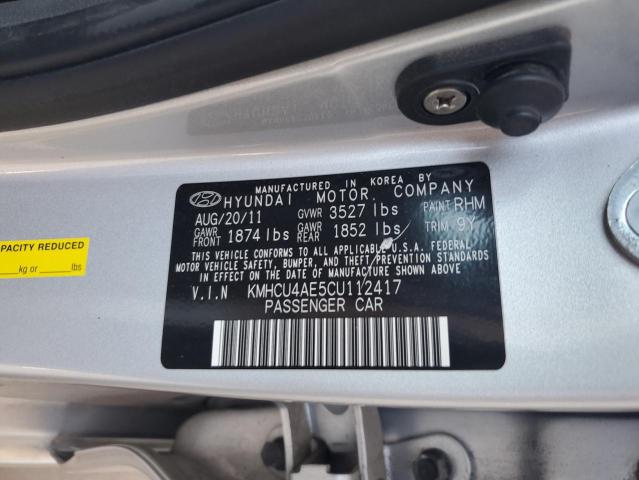 Photo 11 VIN: KMHCU4AE5CU112417 - HYUNDAI ACCENT 