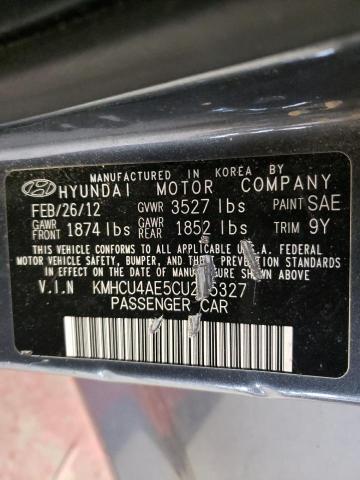 Photo 12 VIN: KMHCU4AE5CU235327 - HYUNDAI ACCENT 