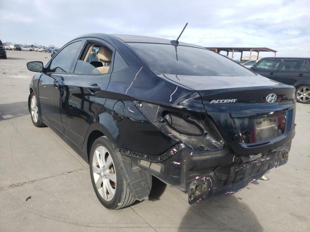 Photo 2 VIN: KMHCU4AE5DU351533 - HYUNDAI ACCENT GLS 