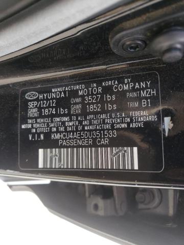 Photo 9 VIN: KMHCU4AE5DU351533 - HYUNDAI ACCENT GLS 